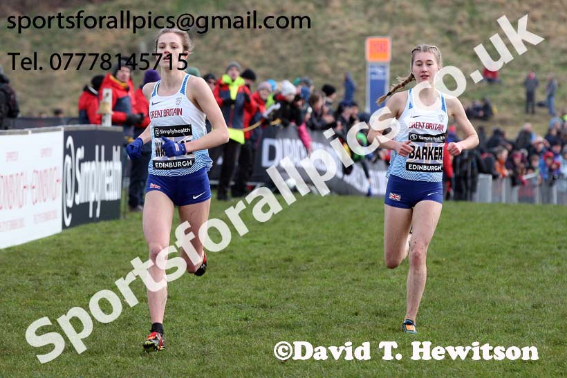 Simplyhealth Great Edinburgh XCountry junior women, 2018 Simplyhealth Great Edinburgh International XCountry. Photo: David T. Hewitson/Sports for All Pics